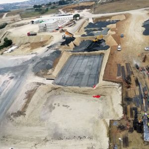 Ekstrüde Geogrid Uygulaması